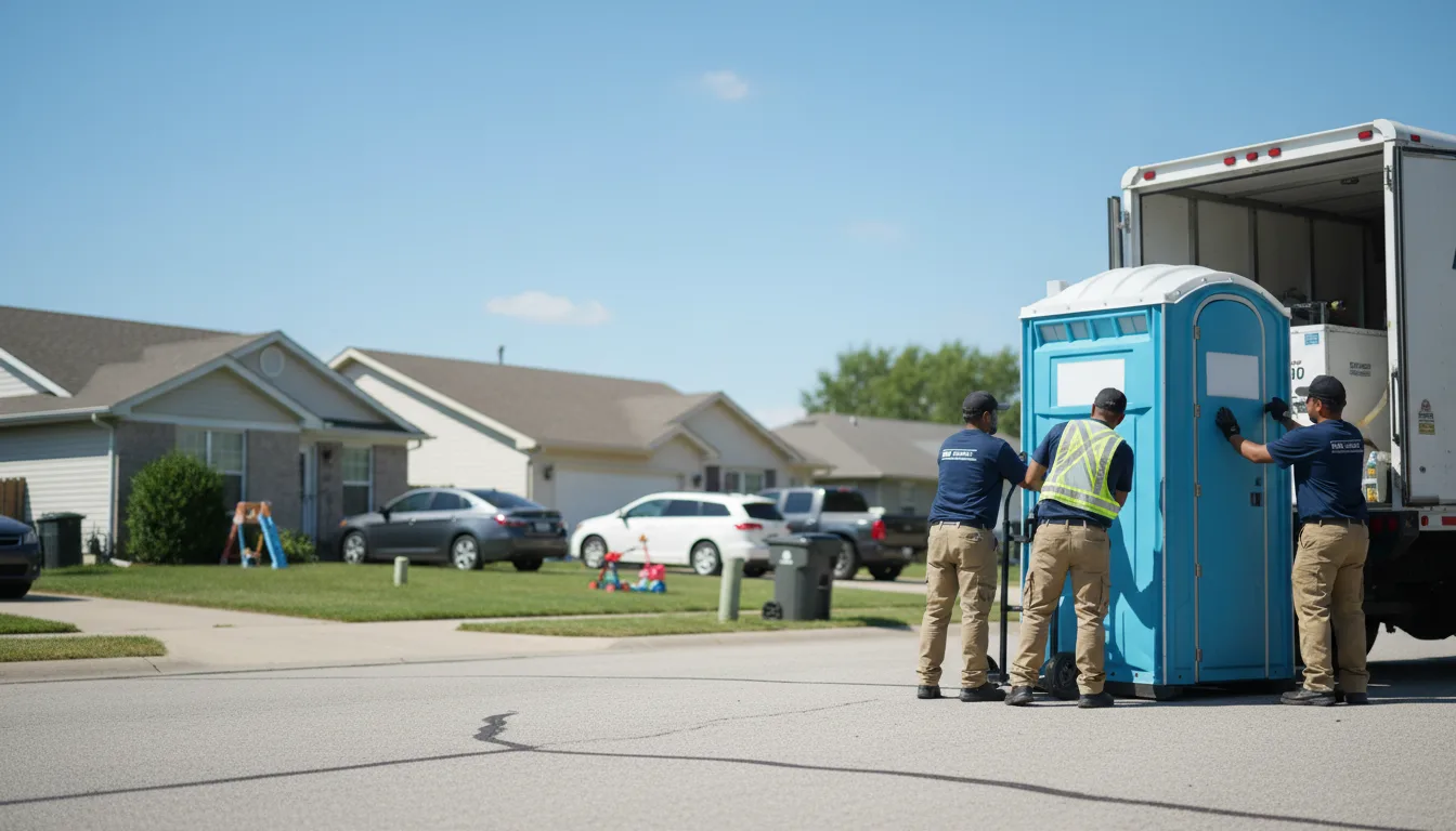 Standard Porta Potty Rentals in Goodfield, IL near me